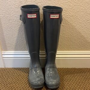 Hunter Classic Slate Rain Boots